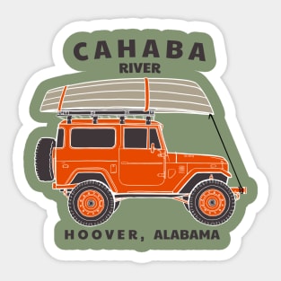 Cahaba River • Hoover Sticker